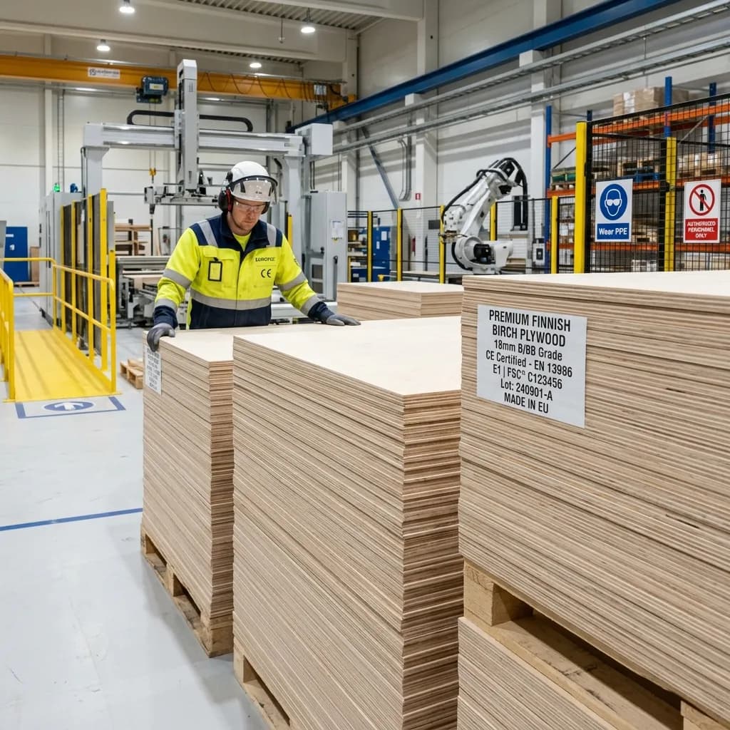 CE Mark EN 13986 & EN 314-2: European Standards for Plywood Panels
