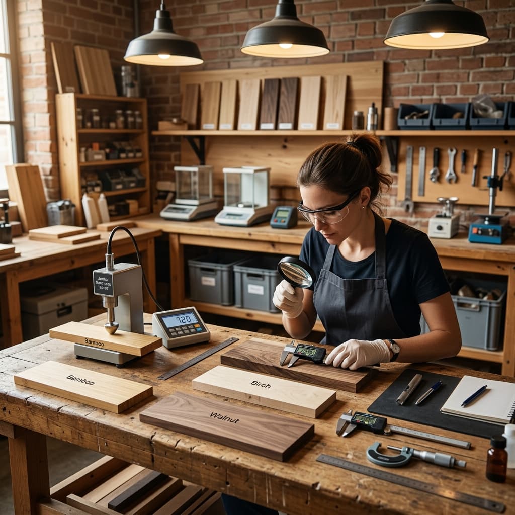 WorkflowDesks Wood Testing Laboratory